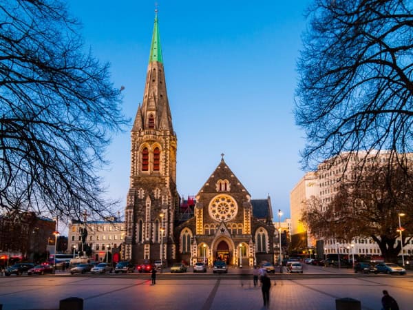 Christchurch &ndash; ogrody botaniczne