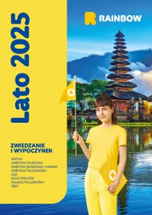 Katalog Rainbow Lato 2025 Świat - wycieczki i wczasy samolotem